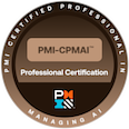 PMI Certified Professional in Managing AI (PMI-CPMAI): verify on Credly